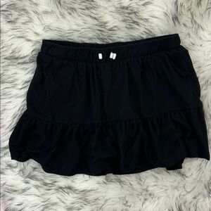 Cat & Jack Ruffled Black Skirt